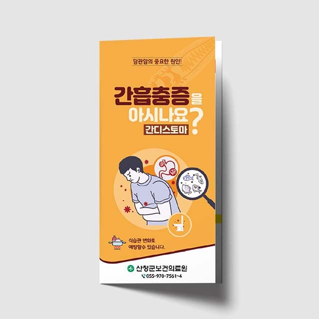 [H1-003]간흡충증 리플렛