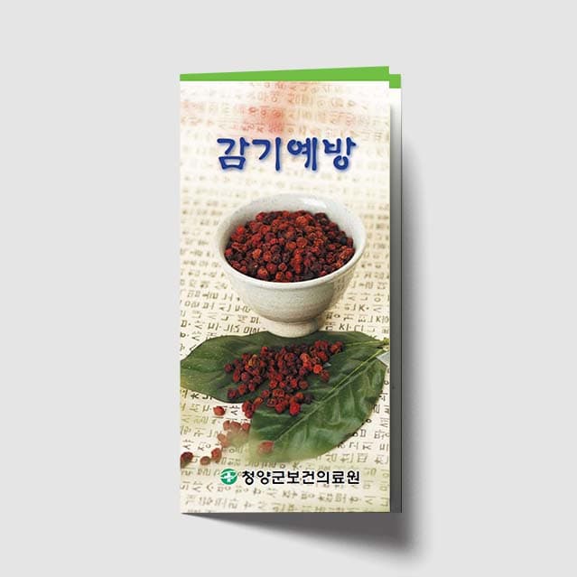 [L1-004]감기예방 리플렛