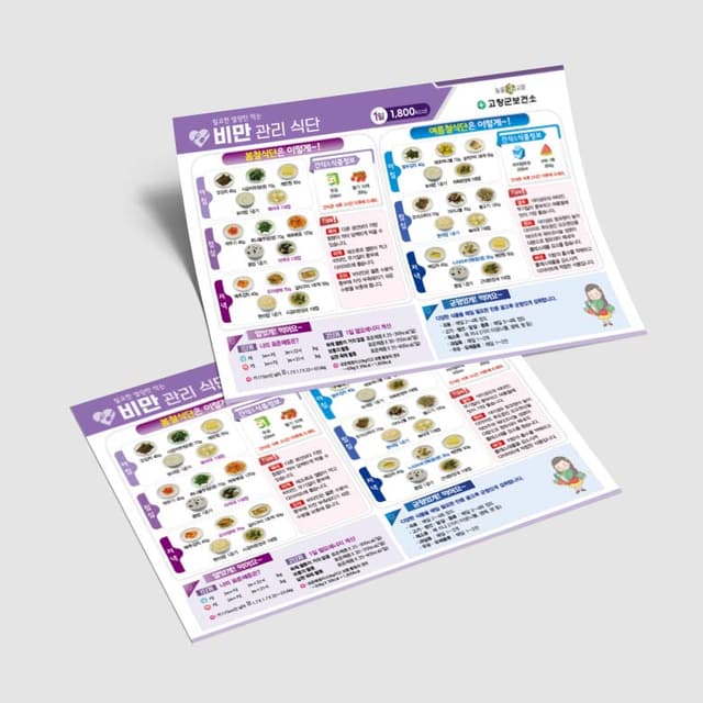 [G3-008] 비만 관리식단 슬림카드