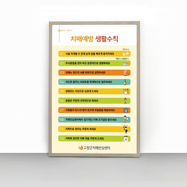 [P4-004]치매예방 생활수칙