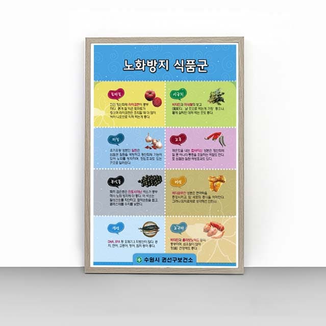[C4-027] 노화방지 식품군 판넬