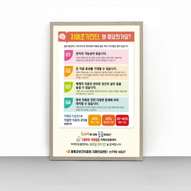 [P4-016]치매조기진단, 왜 중요한가요?