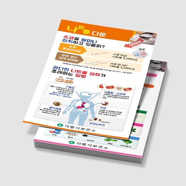 [C3-003] 나트륨 적게 먹는 방법 전단