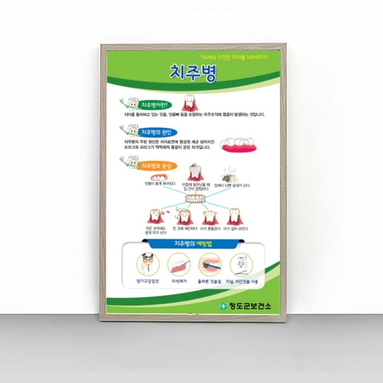[I4-019] 치주병 판넬