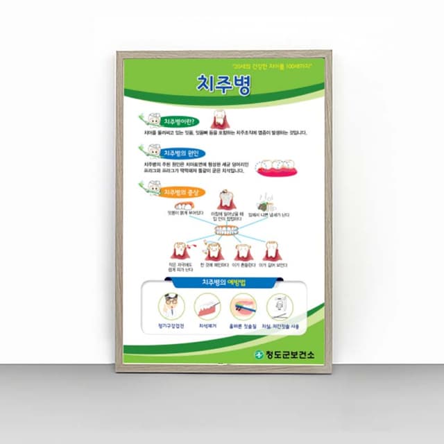 [I4-019] 치주병 판넬