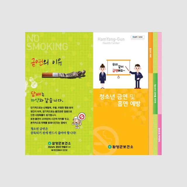 [A2-019] 청소년흡연 소책자
