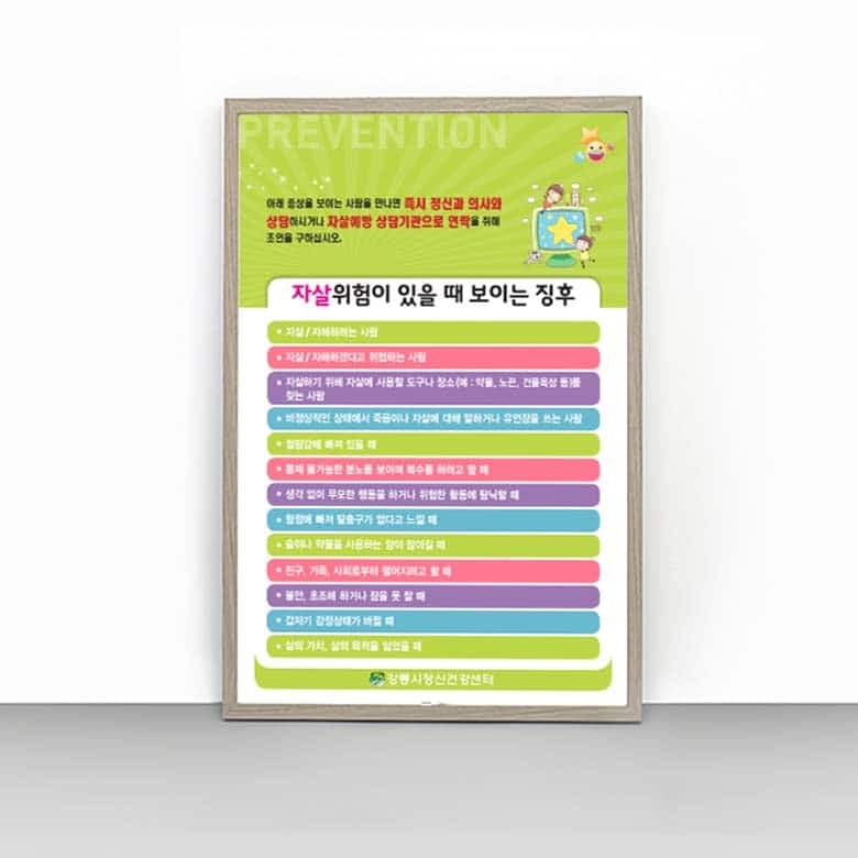 [O4-016] 자살위험이 있을 때 보이는 징후