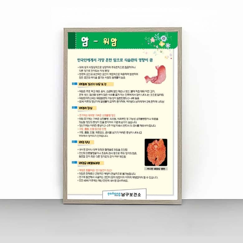 [F4-010] 위암 판넬2