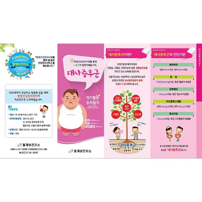 대사증후군리플렛(월계보건지소결제창)