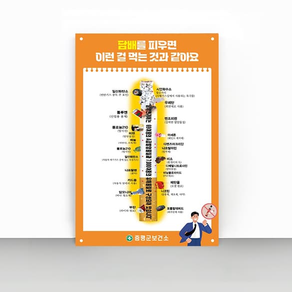 [A4-042] 금연 판넬