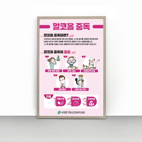 [O4-050] 알코올중독 판넬